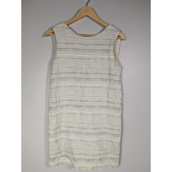 Sessun Rosselito Jacquard Tweed Open Back Shift Mini Dress Sz XS Lined N88 - Picture 5 of 11